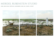 Tablet Screenshot of meridelrubenstein.com